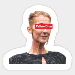 celine dion Sticker